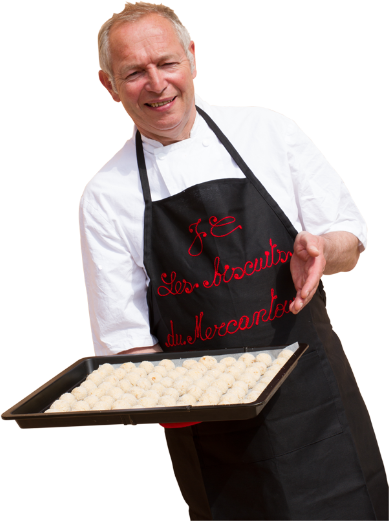 Jean-Christophe Fossey, créateur de la biscuiterie du Mercantour